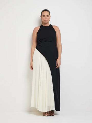 Sheike - Bianca Gown - Black and Ivory