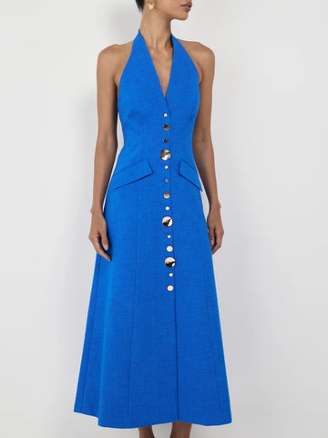 Sheike - Shai Maxi Dress - Cobalt