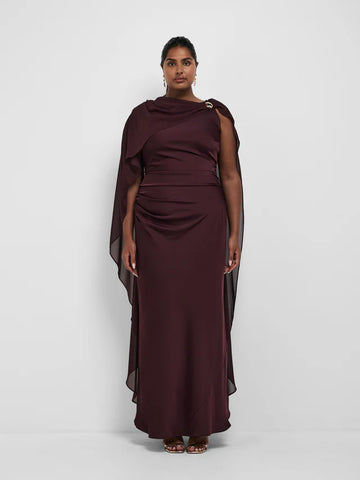 Sheike - Sofia Gown - Black Jam