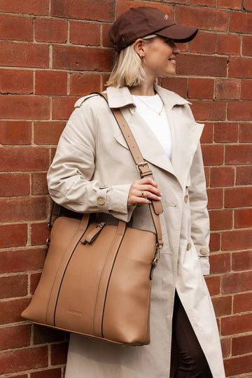 Louenhide - Rhodes Laptop Bag - Latte