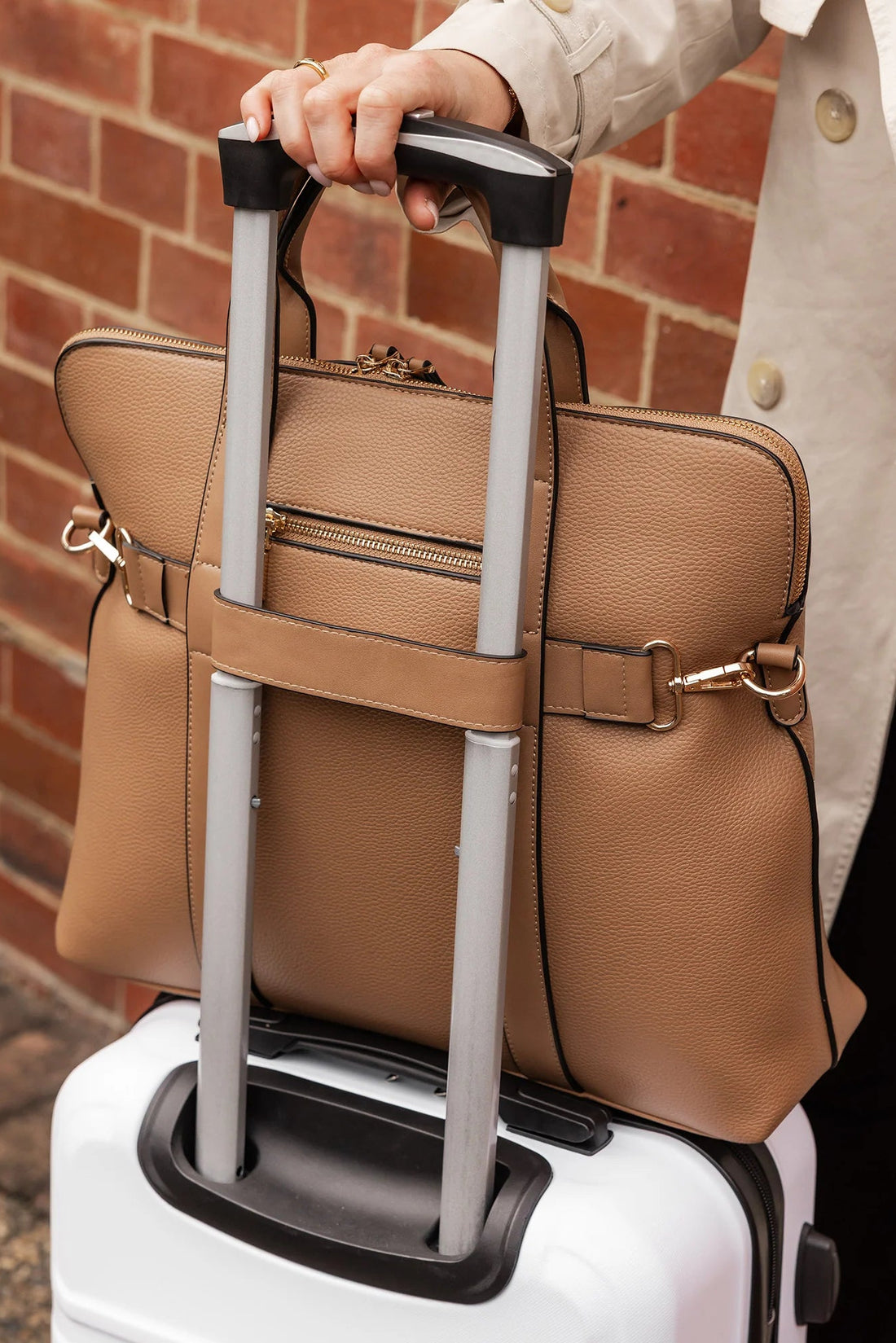 Louenhide - Rhodes Laptop Bag - Latte