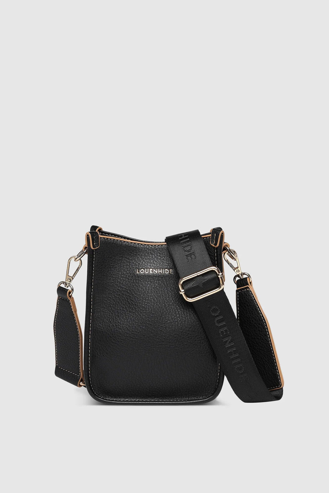 Louenhide - Parker Phone Crossbody Bag - Black