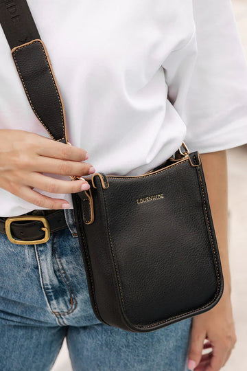 Louenhide - Parker Phone Crossbody Bag - Black