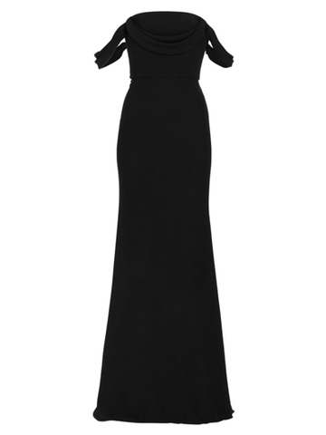 Vera Wang - Andree Off Shoulder - Black