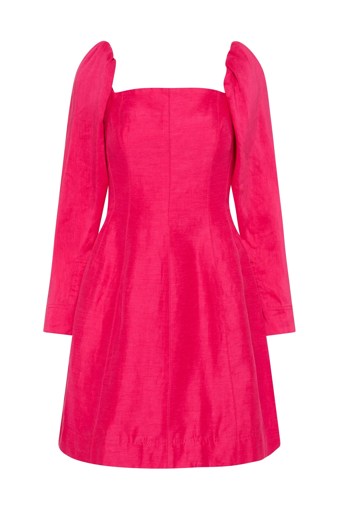 AJE - Baret Sleeve Mini Dress - Pink