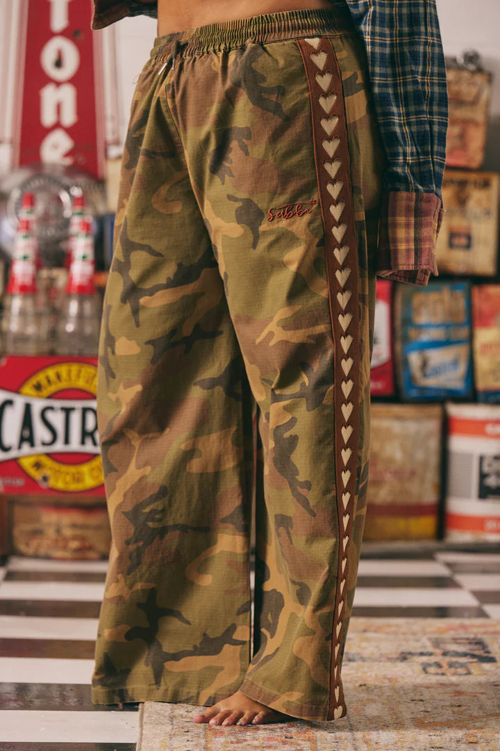 SABBI - The Raving Hearts Pants - Camo