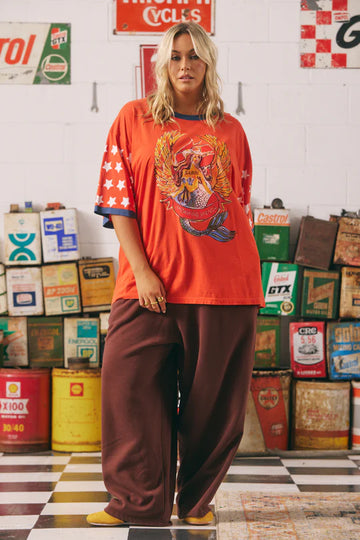 SABBI - The Dream Big Brenda Tee - Red