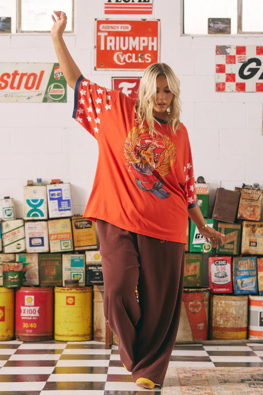 SABBI - The Dream Big Brenda Tee - Red
