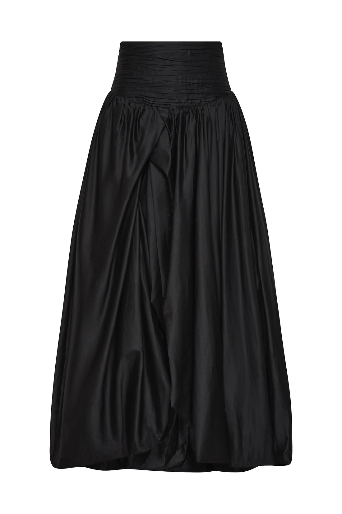 AJE - Violette Bubble Hem Skirt and Stella Bow Top - Black