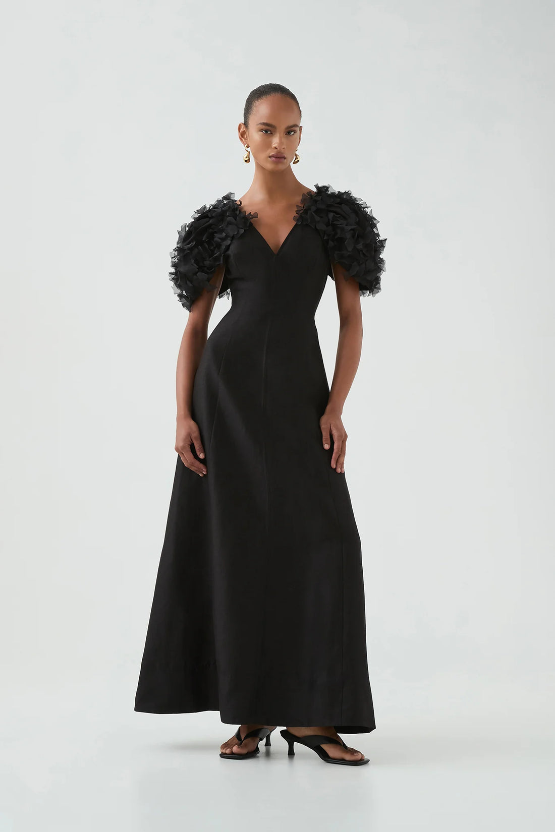 AJE - Muse Midi Dress - Black