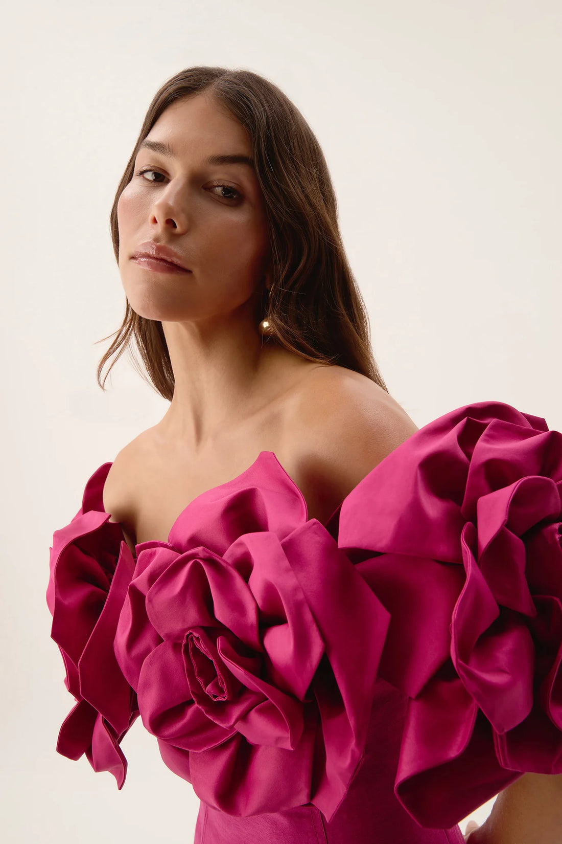 AJE - Etta Gown - Magenta