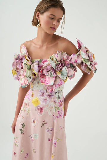 AJE - Misha Maxi - Pink Floral