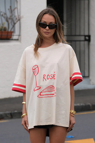 Luna Lane - The Rosè Tee