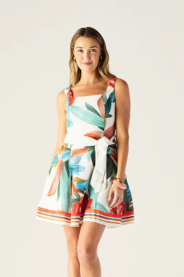MOS The Label - Fiorina Print Mini Dress