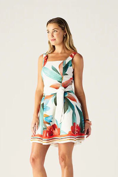 MOS The Label - Fiorina Print Mini Dress