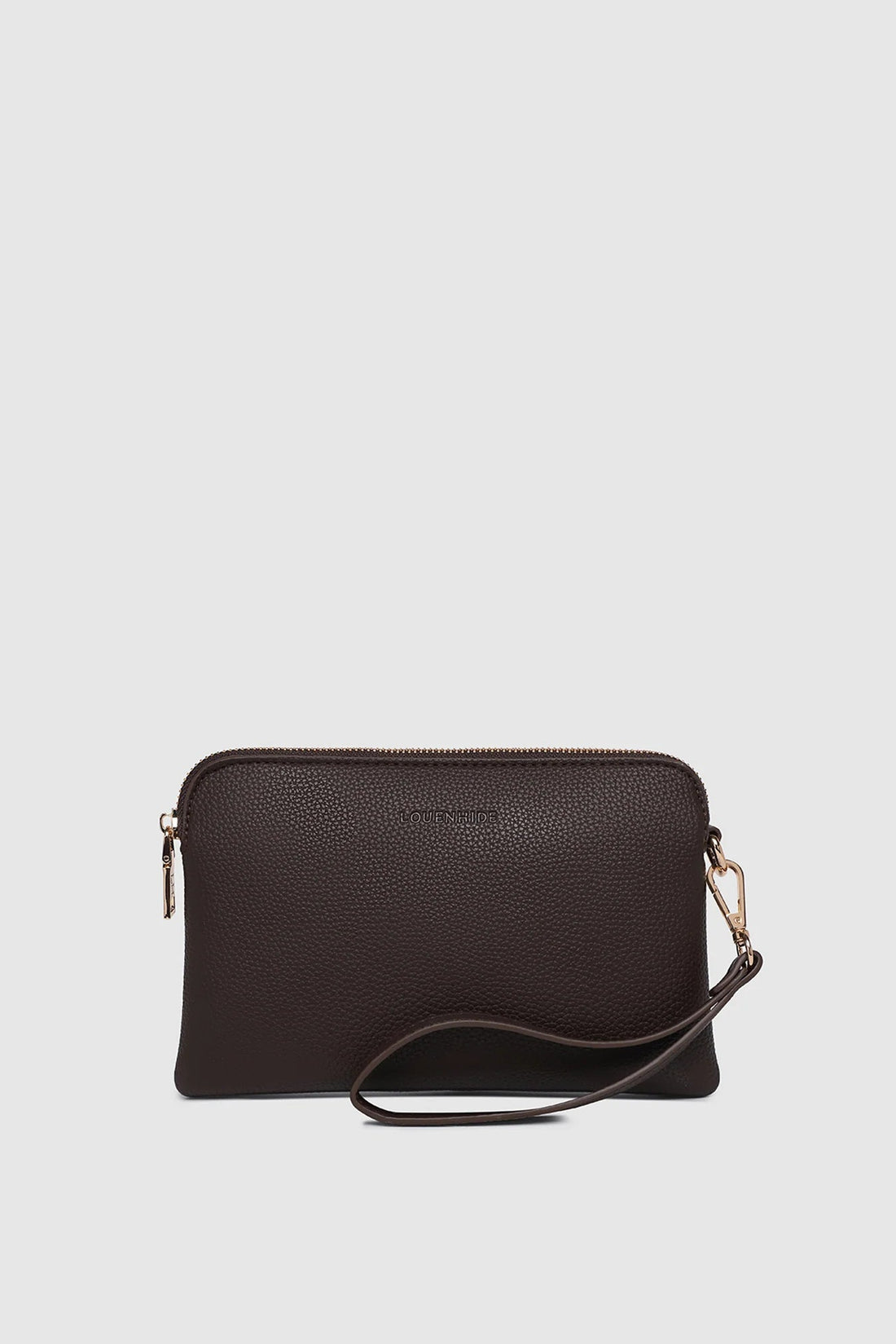 Louenhide - Poppy Clutch - Chocolate