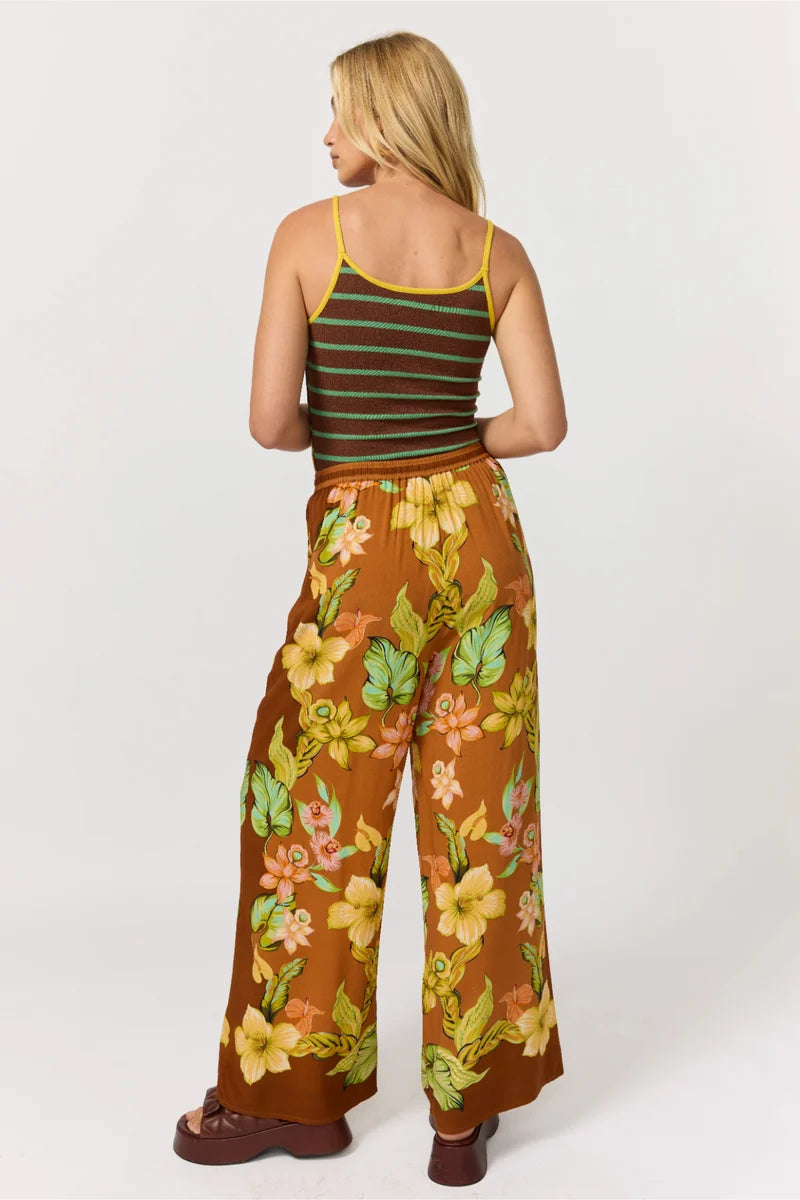 Nine Lives Bazaar - Sunday Pants - Marigold Print
