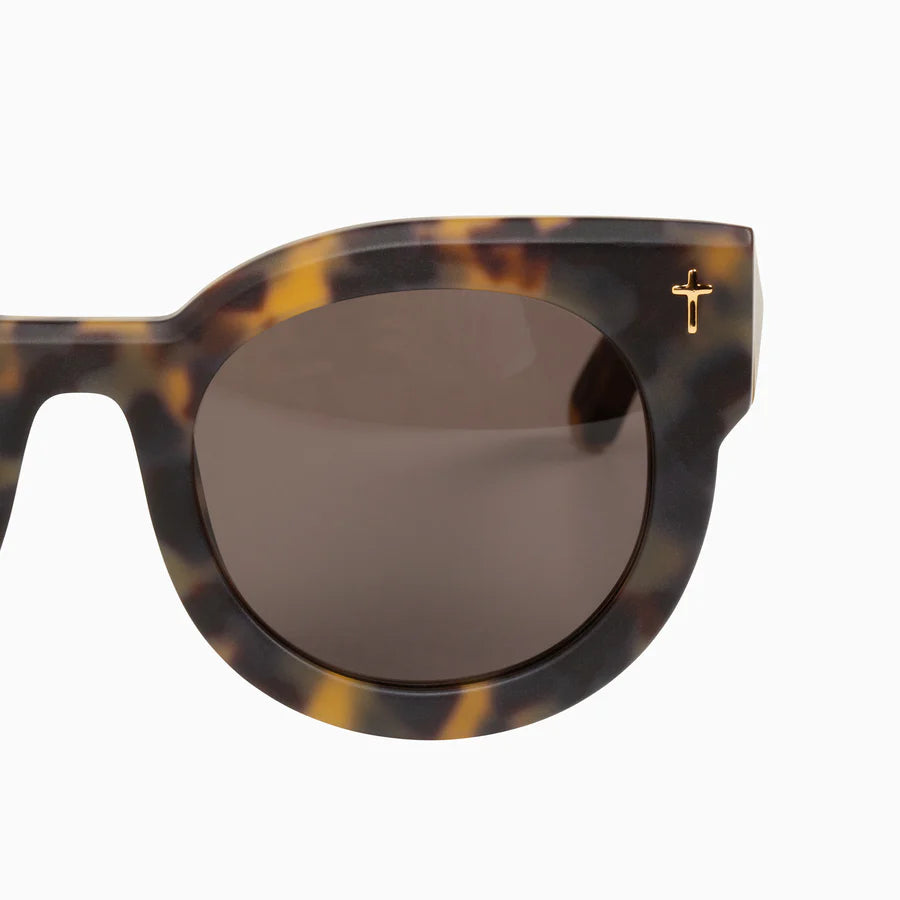Valley Eyewear - A Dead Coffin Club - Matte Tort / Brown Lens