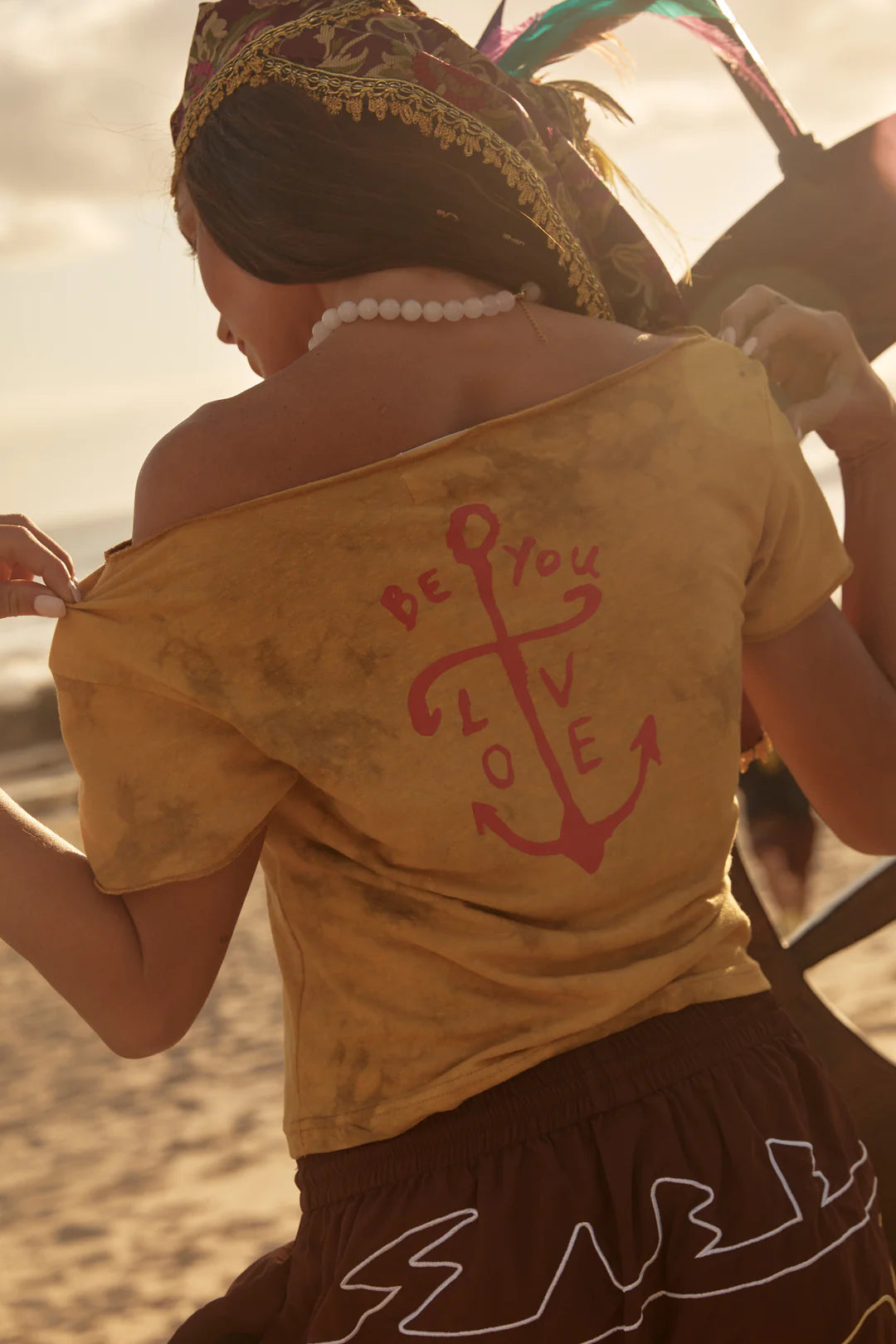 SABBI - The Aye Aye Off The Shoulder Tank