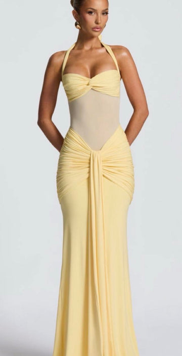 Babyboo - Vixen Maxi Dress - Lemon