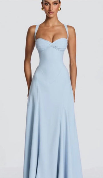 Babyboo - Irie Maxi Dress - Glacier Blue