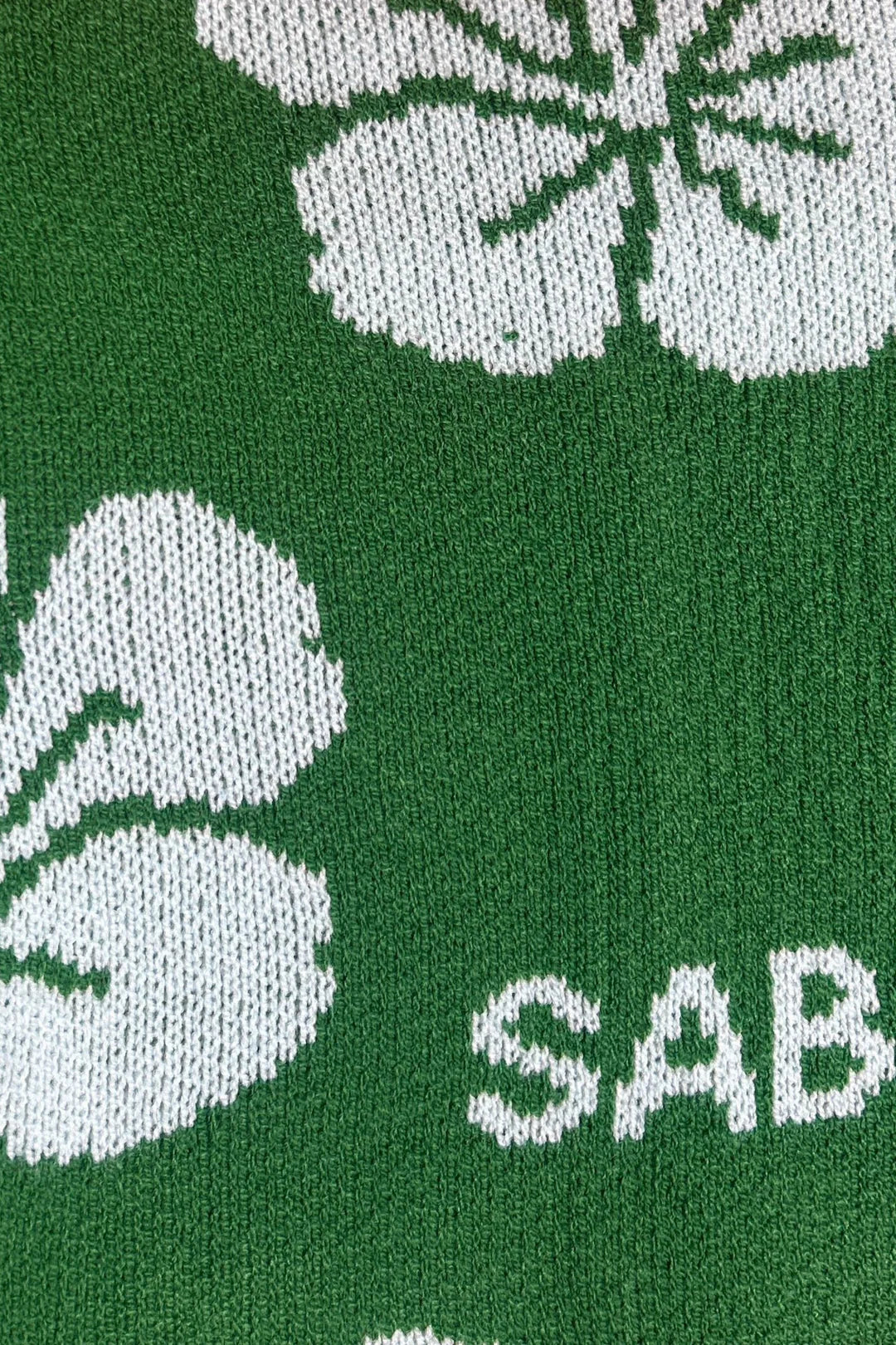 SABBI - The Hibiscus Knit Bike Short - Green