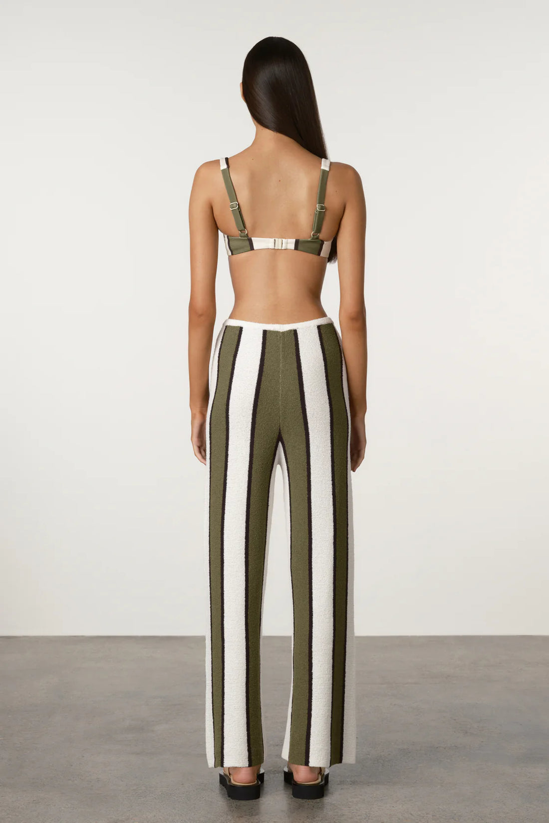 Zulu and Zephyr Olive Stripe PANT