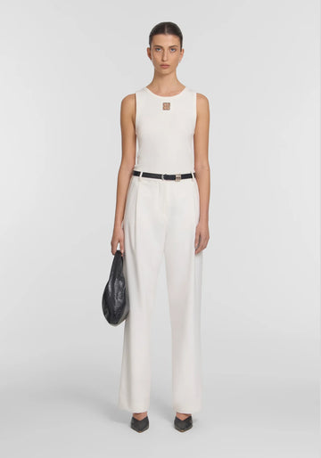 VW LOGO METAL TANK IVORY