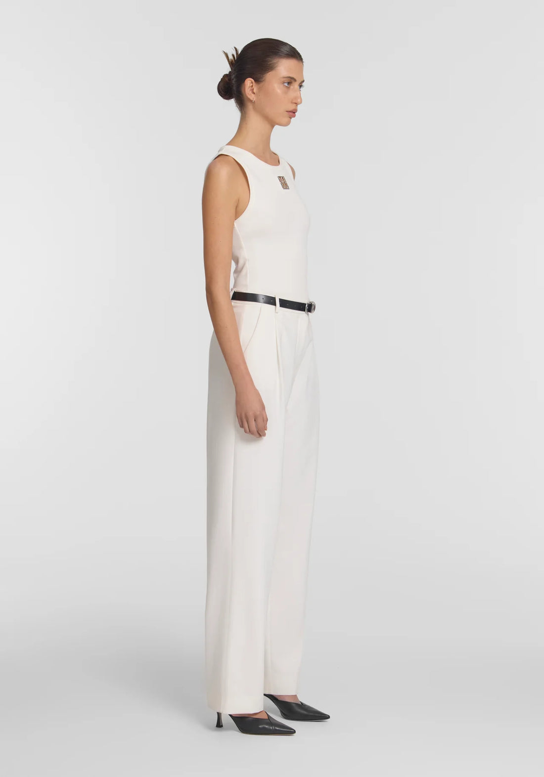 VW LOGO METAL TANK IVORY