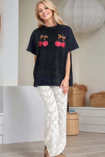 BY FRANKIE CROCHET PANTS WHITE