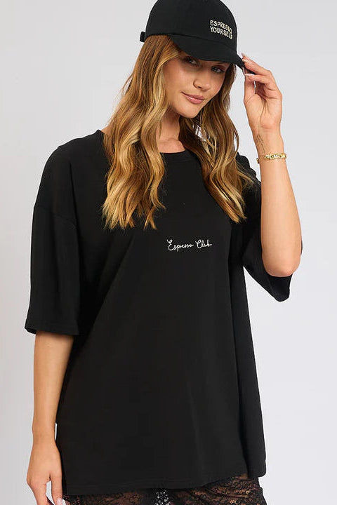 Luna Lane - The Espresso Tee