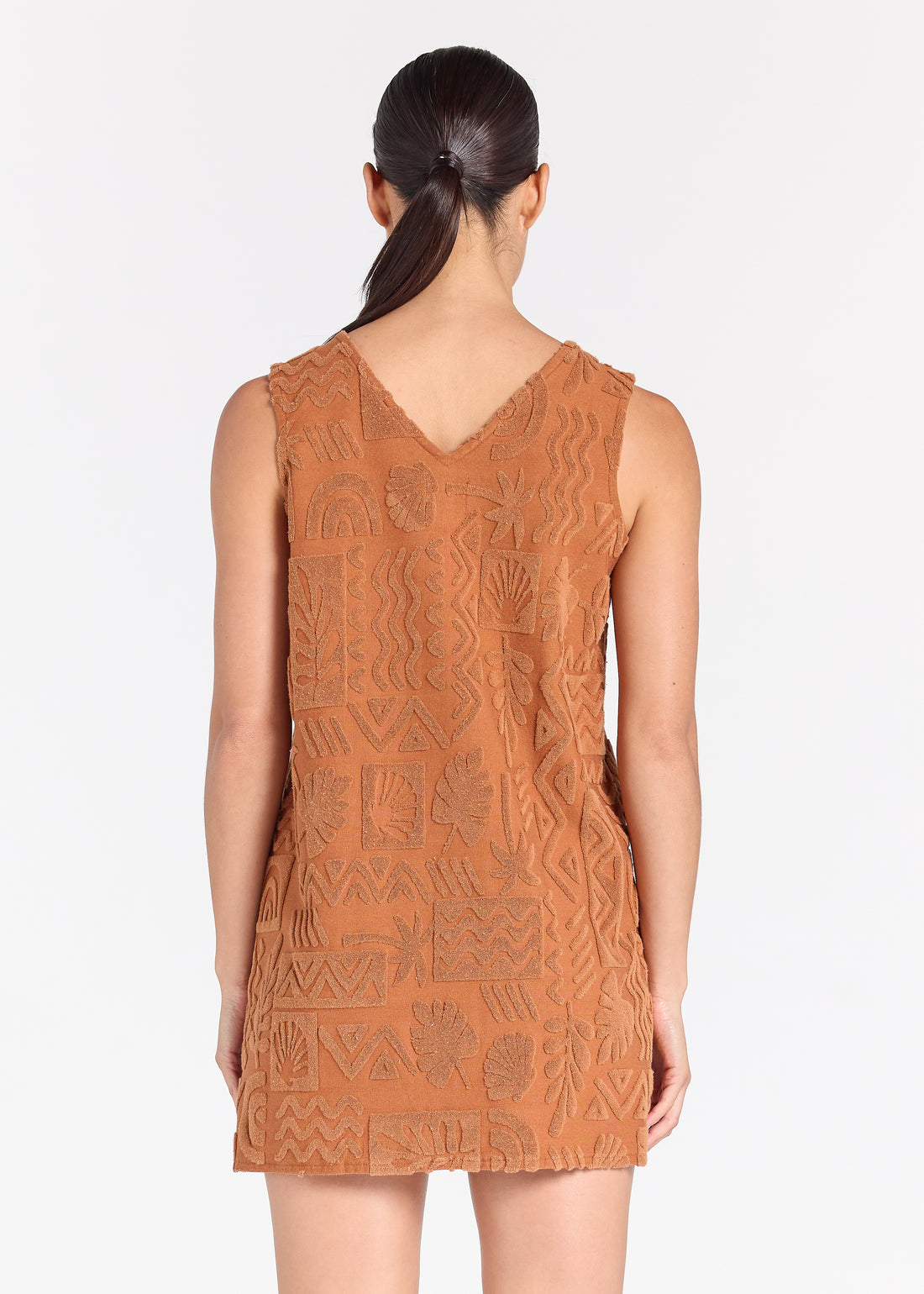 Poolside Paradiso - Mai Tai Dress - Cinnamon