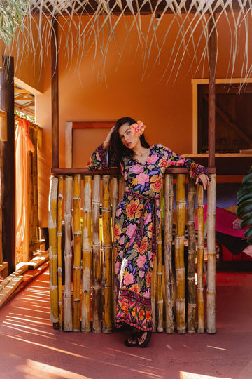 Nine Lives Bazaar - Vera Maxi Dress - Carnivale