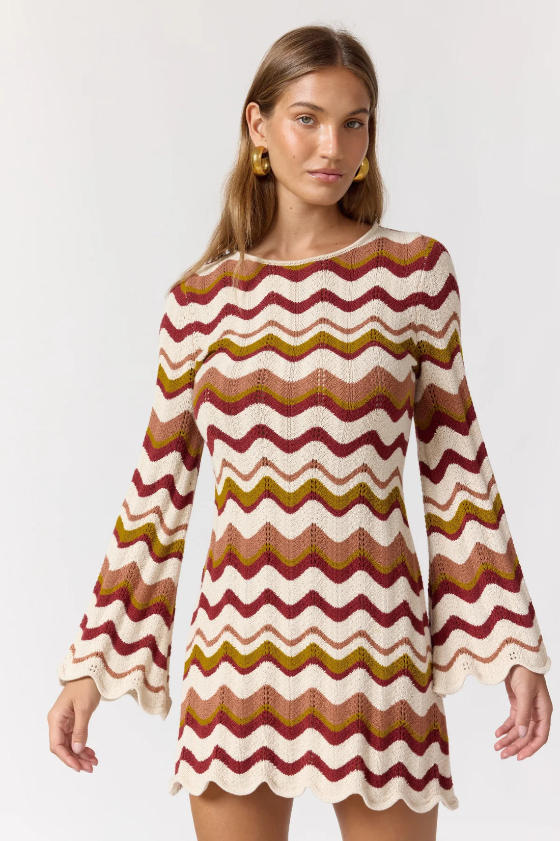 Nine Lives Bazaar - Amara Mini Dress - Maplewood