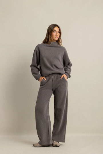 ORTC - Ava Wide Leg Pants - Espresso