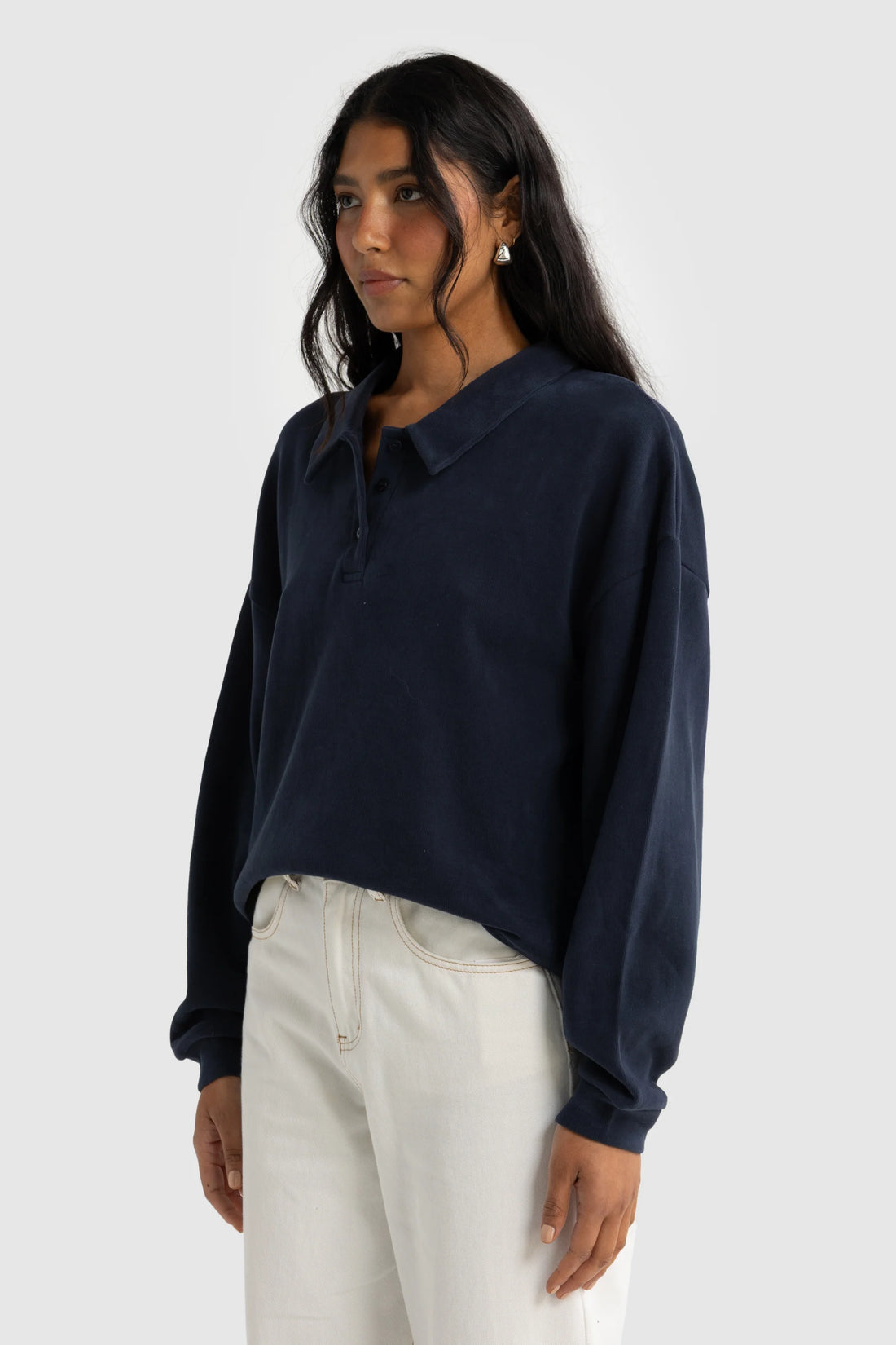 ORTC - Ava Polo Sweater - Navy