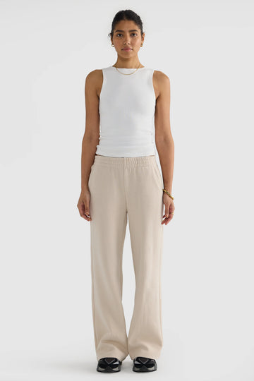 ORTC - Ava Wide Leg Pants - Bone