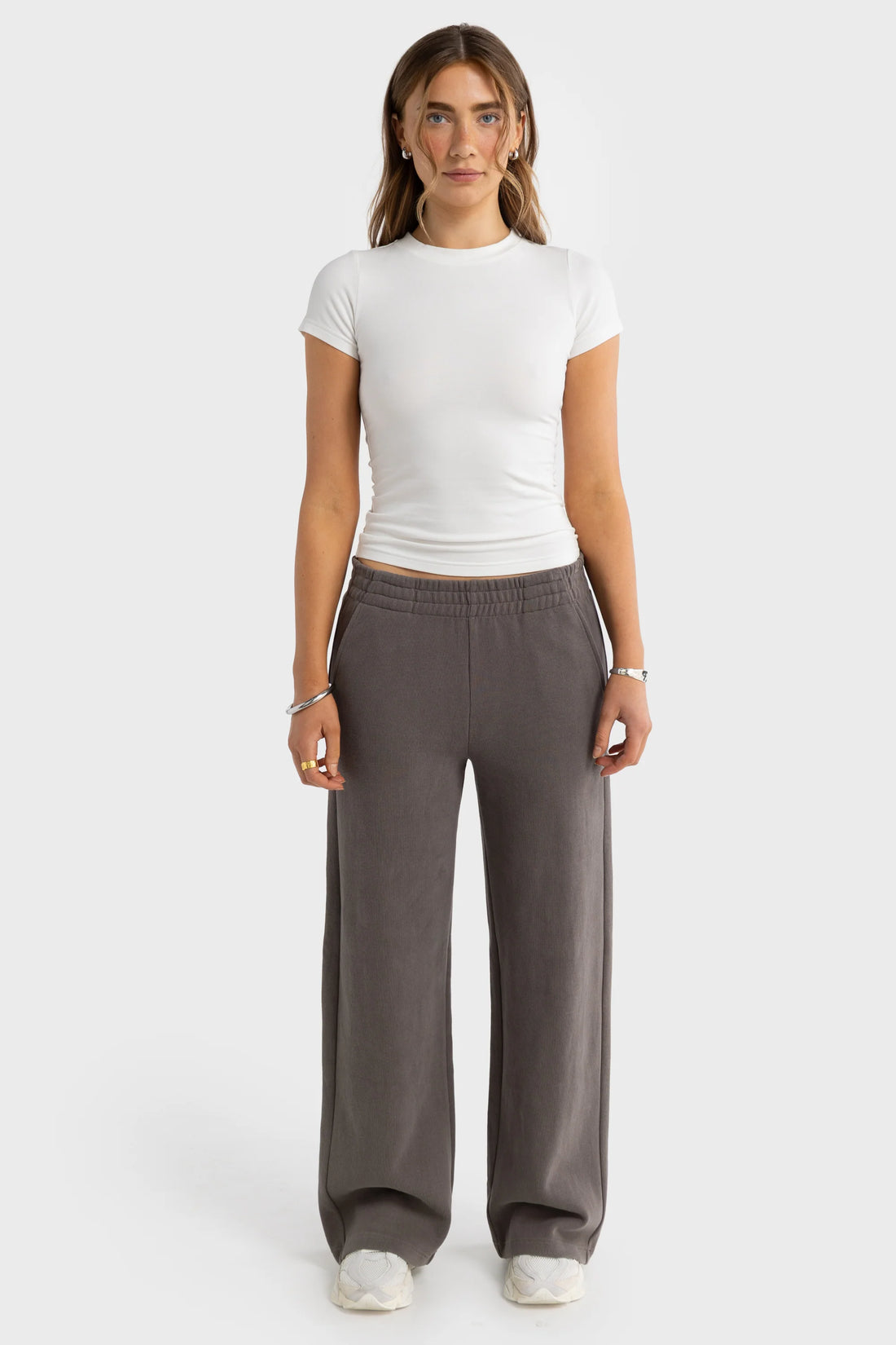 ORTC - Ava Wide Leg Pants - Espresso