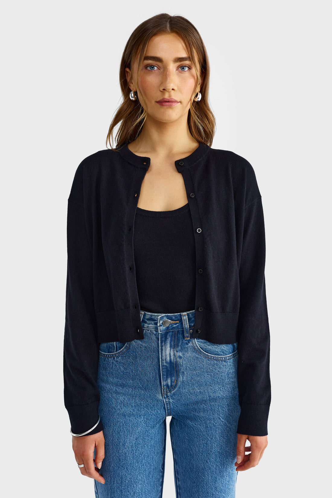 ORTC - Kingston Knit Cardigan - Black