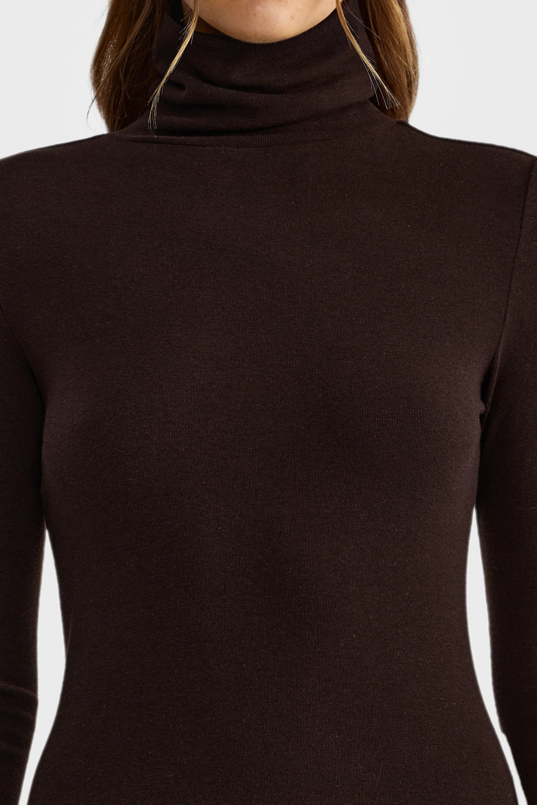 ORTC - Margot Long Sleeve Dress - Carob
