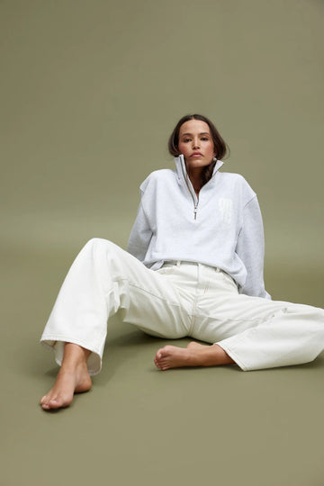 ORTC - Willow Denim Relaxed Jean - White