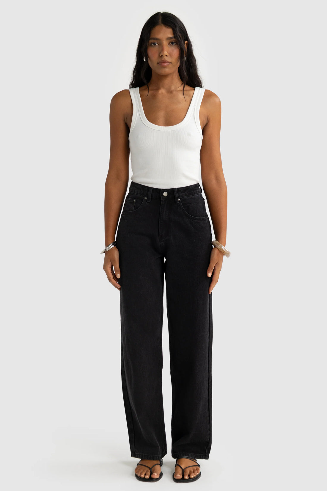 ORTC - Willow Denim Relaxed Jean - Washed Black