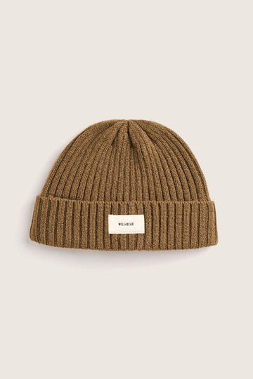 Will + Bear - Levi Winter Beanie - Olive Brown
