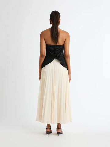 Sheike - Soraya Maxi Dress - Black and Ivory