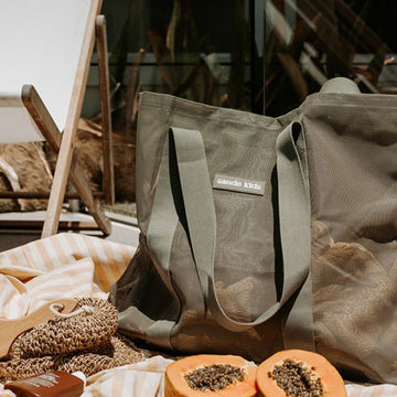 Sande Kids - Beach Hauler™ Mesh Beach Bag - Pandanus