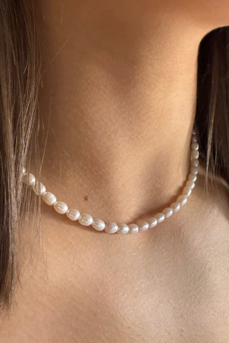 Ever Jewellery - City Light Pearl Beaded Necklace