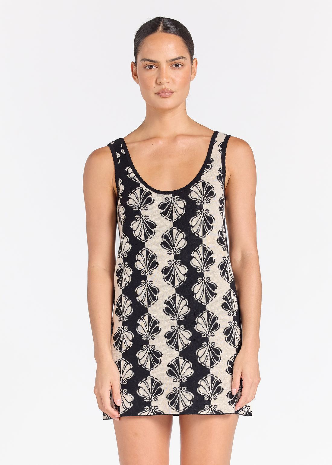 Poolside Paradiso - Shelborne Knit Sundreamer Dress - Black Sand