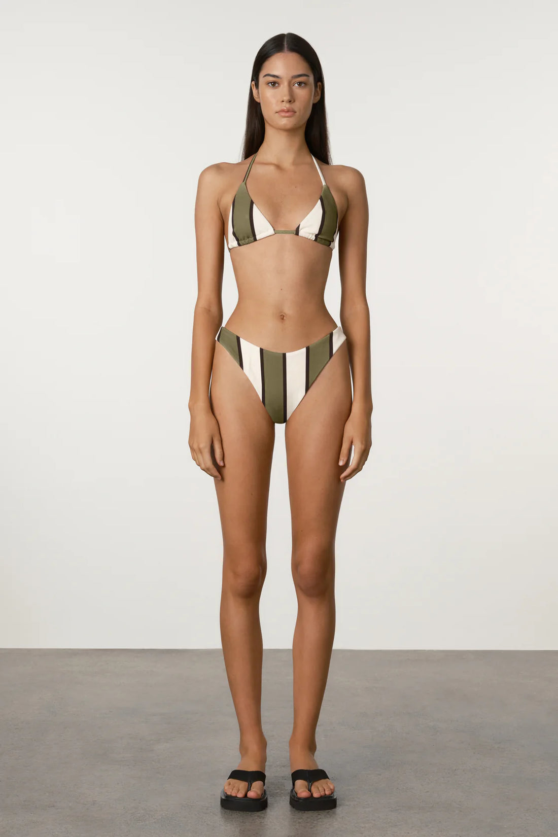 Zulu and Zephyr - Curve Brief - Olive Stripe