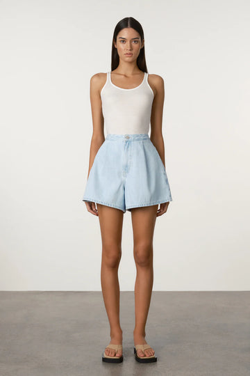 Zulu and Zephyr - Soft Recycled Denim Short - Blue