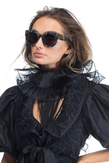 Valley Eyewear - A Dead Coffin Club - Matte Tort / Brown Lens